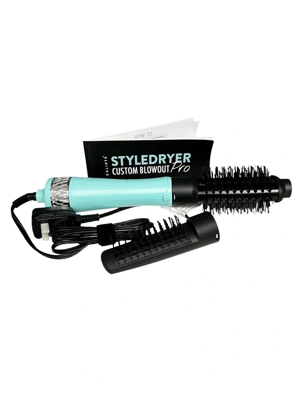Calista StyleDryer Custom Blowout Pro Hot Air Brush Set w/ 2 Brush Attachments
